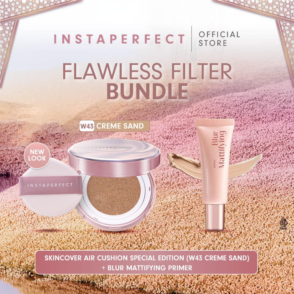 Instaperfect Flawless Filter Bundle (Skincover Air Cushion & Blur Mattifying Primer)