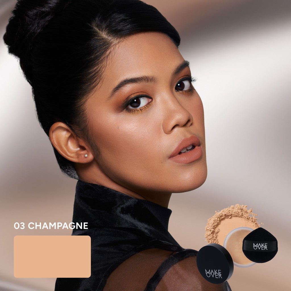 [SPECIAL 11.11] MAKE OVER Silky Smooth Translucent Powder - Bedak Tabur Loose Powder Lembut Ringan Oil Control Menghaluskan Makeup Natural Non-Comedogenic BEST SELLER Somethin Time Less w Maybe Euphoria