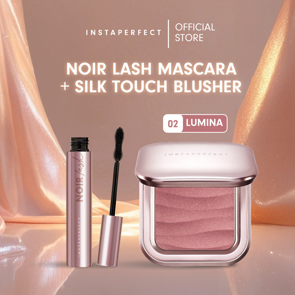 [Popbela 2025 Award Winners] Silk Touch Blusher & Noir Lash Mascara Pretty Duo Bundle