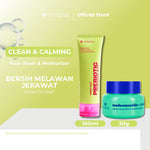 [SPECIAL 11.11] NEW! Emina Prebiotic Tranexamic Acid Brightening Face Wash for Acne Prone Skin 50ml 100ml - Sabun Muka kulit berjerawat dan sensitif, Perbaiki Skin Barrier, Mengontrol Minyak, Lembab Tanpa Ketarik, Cocok untuk semua jenis kulit