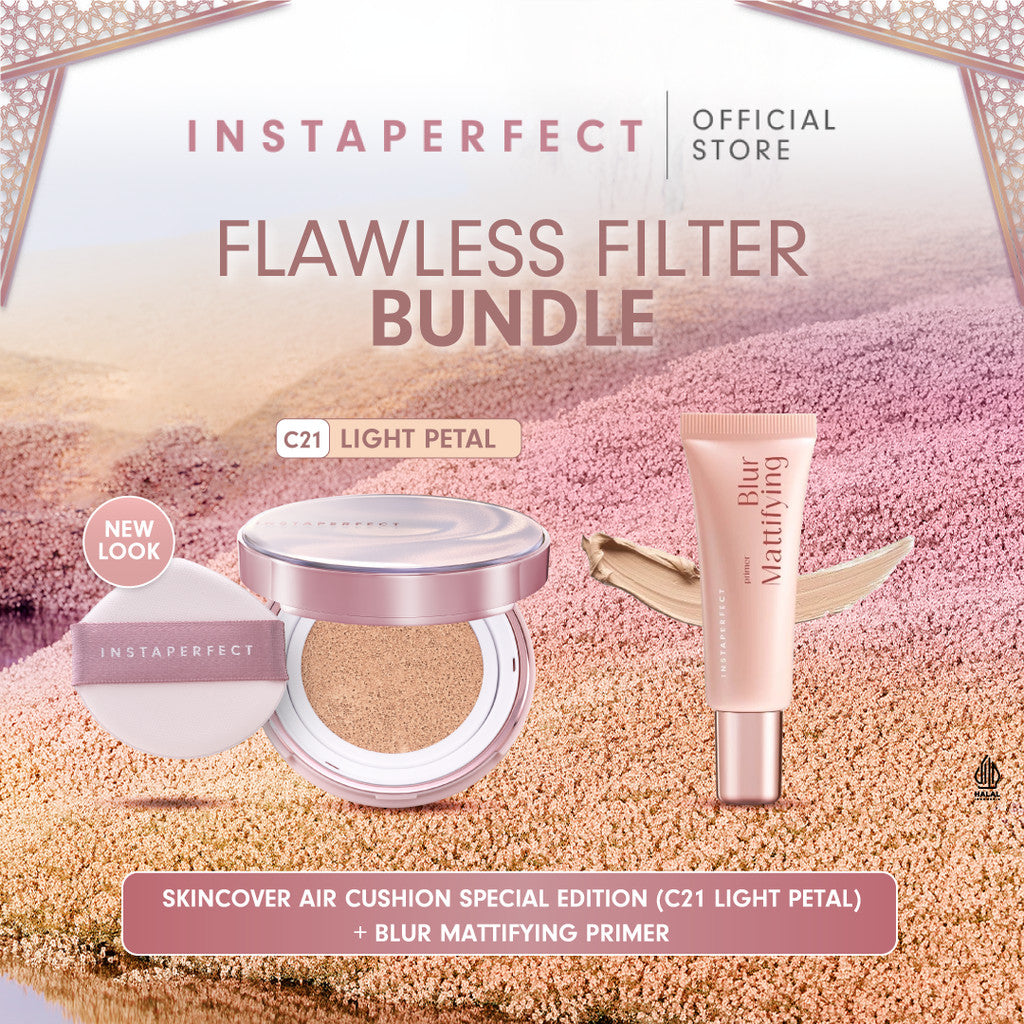 Instaperfect Flawless Filter Bundle (Skincover Air Cushion & Blur Mattifying Primer)