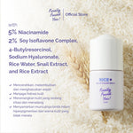 Finally Found You! RICE + BRIGHT & GLOW SERUM 20ml | Serum mencerahkan dan meratakan warna kulit untuk semua jenis kulit
