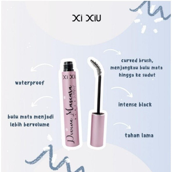 MISLEY - XI XIU Mascara DIVINE / LOVELY / BLACK / LASH XTRA ULTIMATE Mascara Waterproof & Volumizing - Maskara