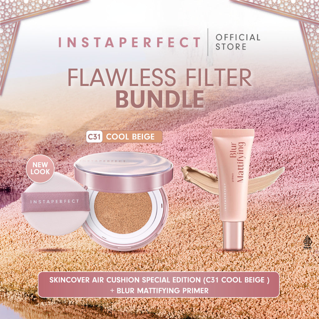 Instaperfect Flawless Filter Bundle (Skincover Air Cushion & Blur Mattifying Primer)