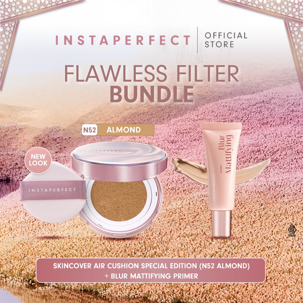 Instaperfect Flawless Filter Bundle (Skincover Air Cushion & Blur Mattifying Primer)
