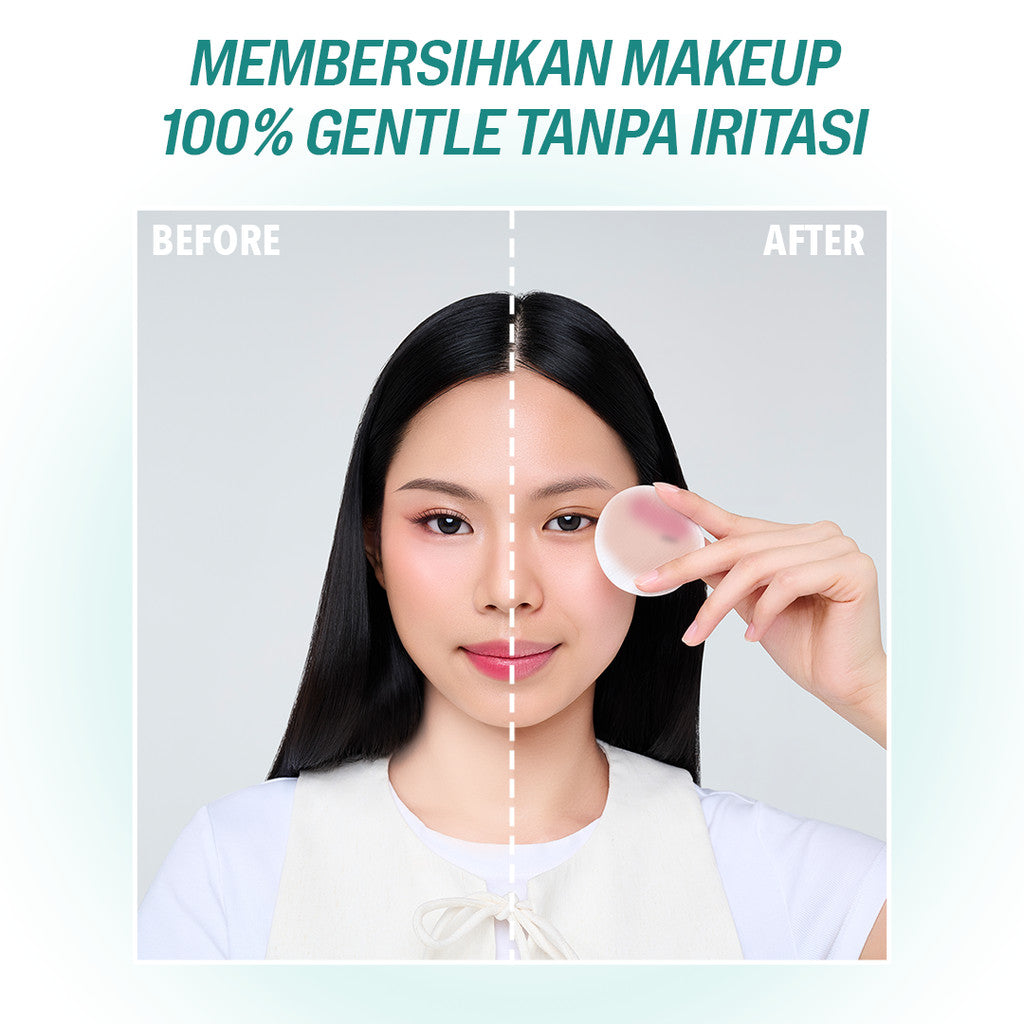 Emina Low pH Micellar Water  untuk Kulit Berminyak dan Berjerawat Sensitif 125ml & 300ml | Salicylic Acid Pembersih Wajah Gentle Makeup Remover Double Cleansing for Acne-Oily Prone Skin Oil Control Moisturizer Sunscreen Mencerahkan