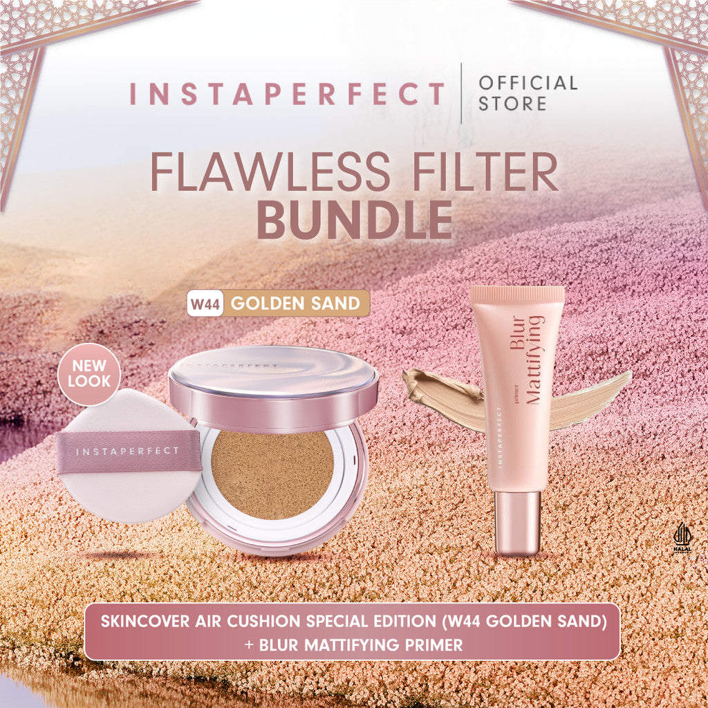 Instaperfect Flawless Filter Bundle (Skincover Air Cushion & Blur Mattifying Primer)