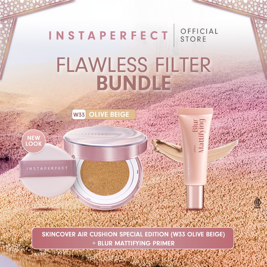 Instaperfect Flawless Filter Bundle (Skincover Air Cushion & Blur Mattifying Primer)