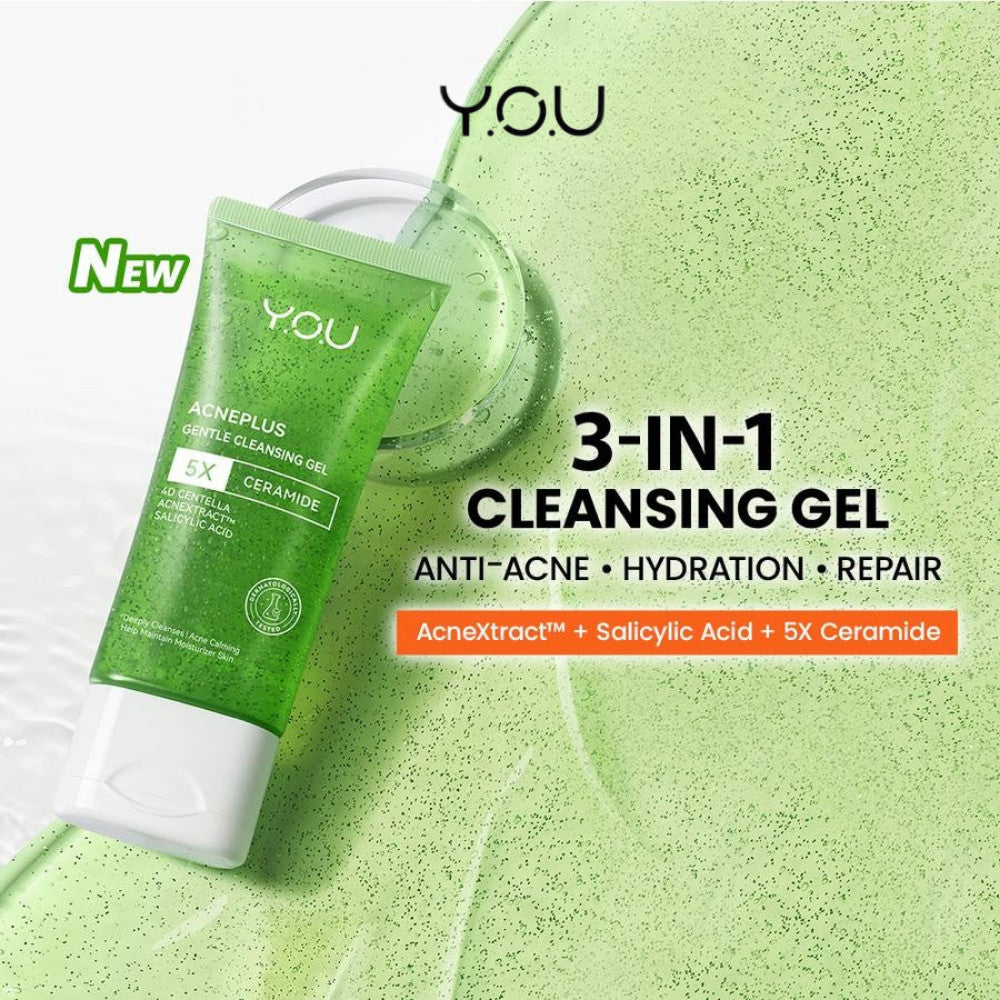 Y.O.U AcnePlus Series | Spot Care | Skin Cream | Gentle Cleansing | Fine Pore Serum | AHA BHA PHA Daily Essence | Moisturizer Gel | New Soothing Toner | Acne Patch
