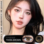 Eyeshare Softlens THIRA 1Pasang Brown Big Eyes 14.5mm Softlen Lensa Kontak
