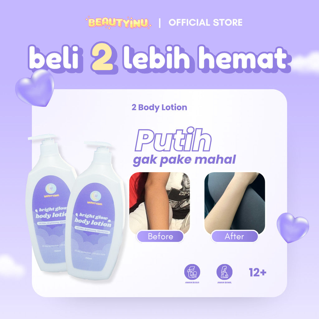 [ISI 2] Beautyinu Bright Glow Body Lotion Jumbo with UV Filter 750ml