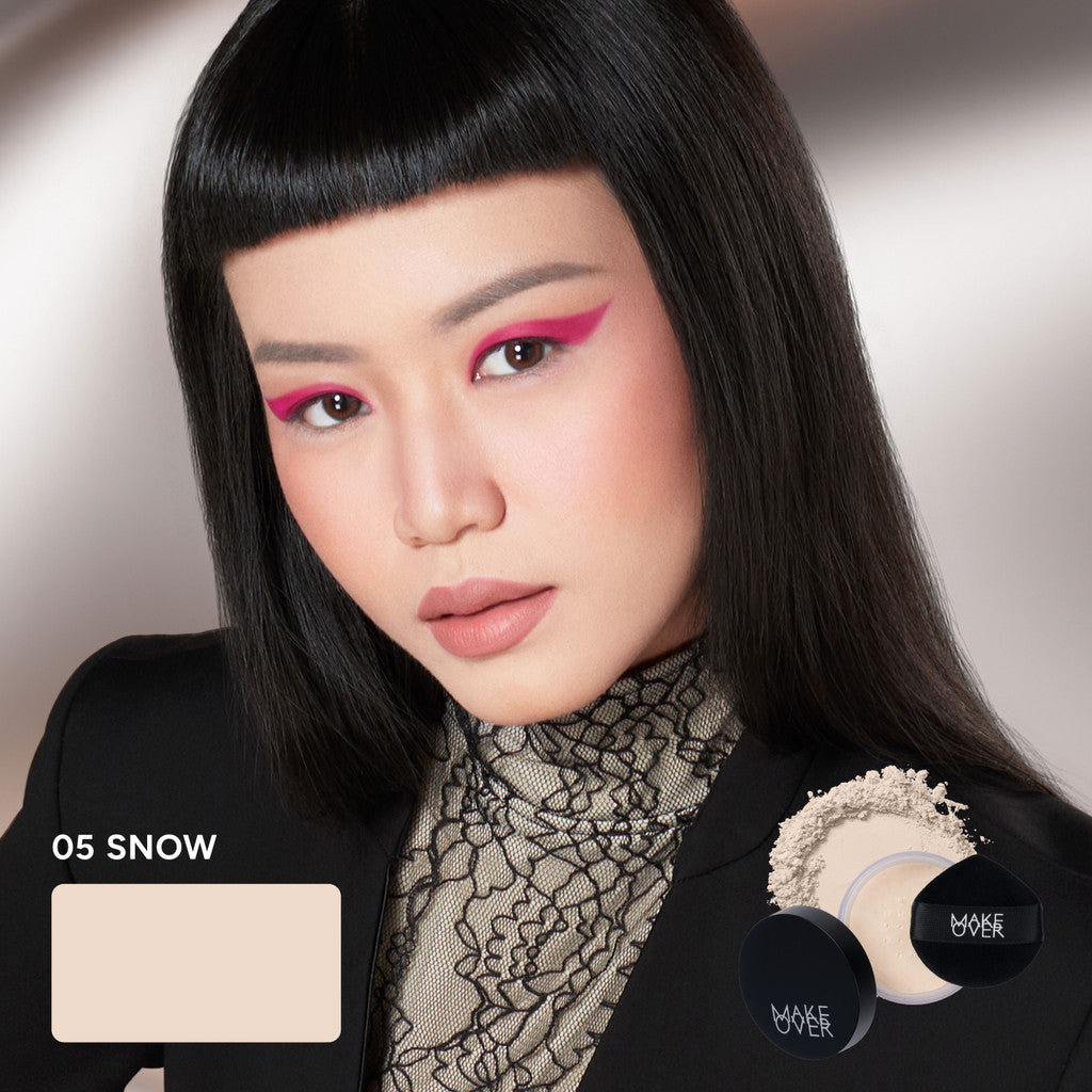 [SPECIAL 11.11] MAKE OVER Silky Smooth Translucent Powder - Bedak Tabur Loose Powder Lembut Ringan Oil Control Menghaluskan Makeup Natural Non-Comedogenic BEST SELLER Somethin Time Less w Maybe Euphoria