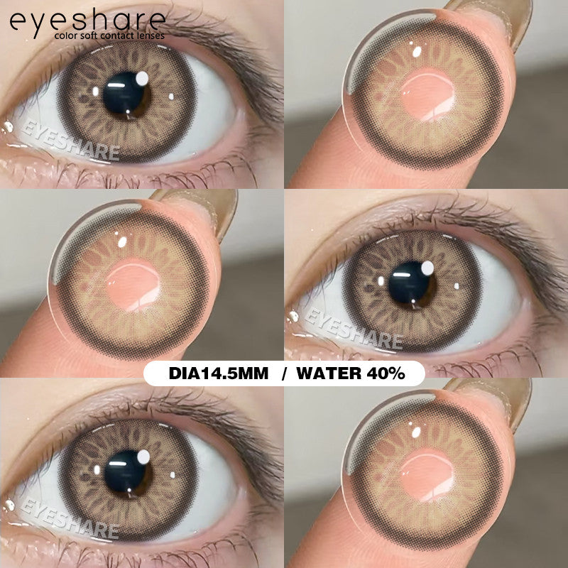 Eyeshare Softlens THIRA 1Pasang Brown Big Eyes 14.5mm Softlen Lensa Kontak