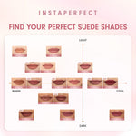Instaperfect Suede Lip Matte (MLBB Nude Lip Cream, Cover Blurry, Transfer Resistant)