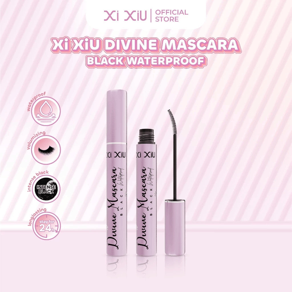 MISLEY - XI XIU Mascara DIVINE / LOVELY / BLACK / LASH XTRA ULTIMATE Mascara Waterproof & Volumizing - Maskara