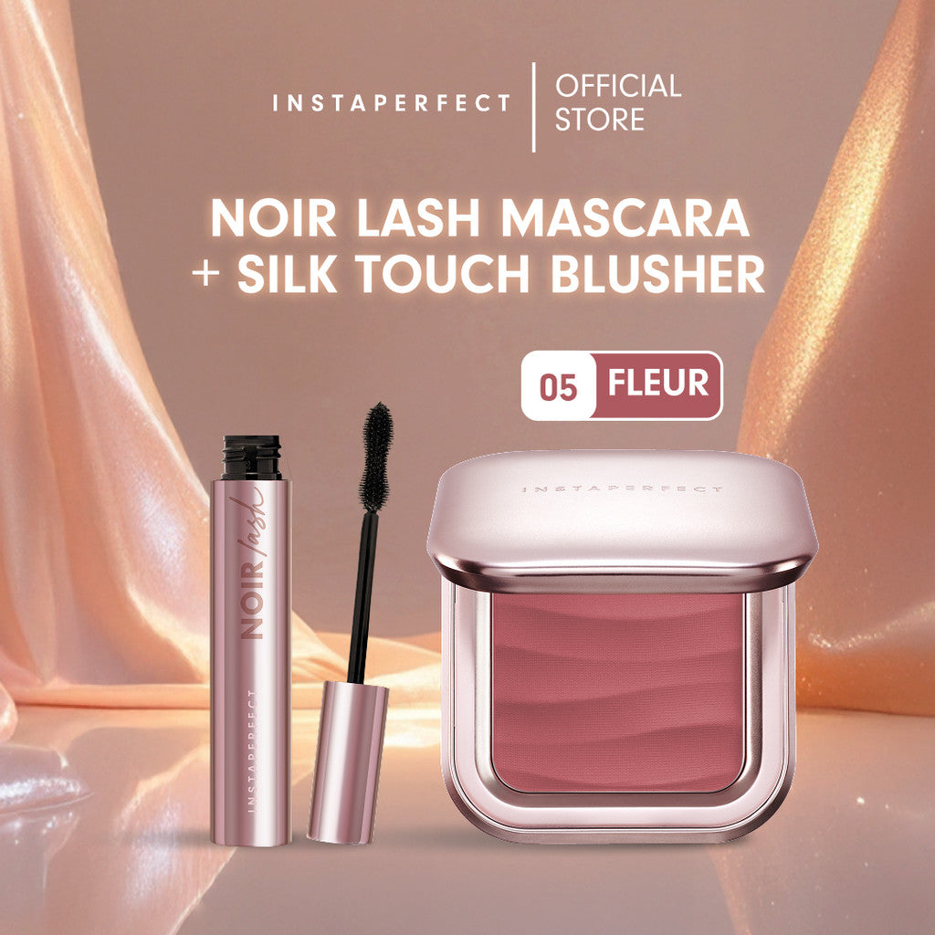 [Popbela 2025 Award Winners] Silk Touch Blusher & Noir Lash Mascara Pretty Duo Bundle