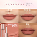 Instaperfect Suede Lip Matte (MLBB Nude Lip Cream, Cover Blurry, Transfer Resistant)