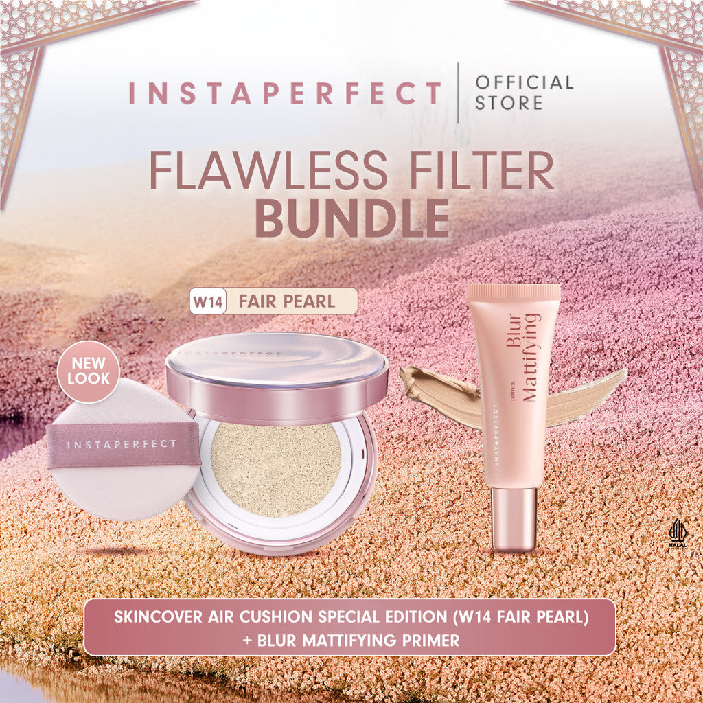 Instaperfect Flawless Filter Bundle (Skincover Air Cushion & Blur Mattifying Primer)