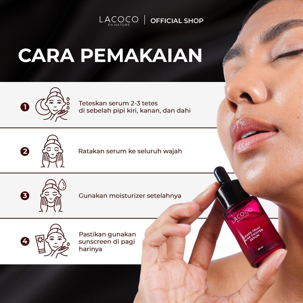 [LACOCO X KIVA] Lip Butter Serum Jerawat Acne Fighter Abel Cantika Lip Balm Serum Oil Gloss Vinyl MLBB Juicy Lips Ringan di Bibir Tidak Lengket