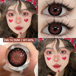 Eyeshare Softlens THIRA 1Pasang Brown Big Eyes 14.5mm Softlen Lensa Kontak