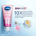 VASELINE SOFT GLOW GLUTA VITAMIN SPF 20 BODY SERUM NIACINAMIDE 180ML x2