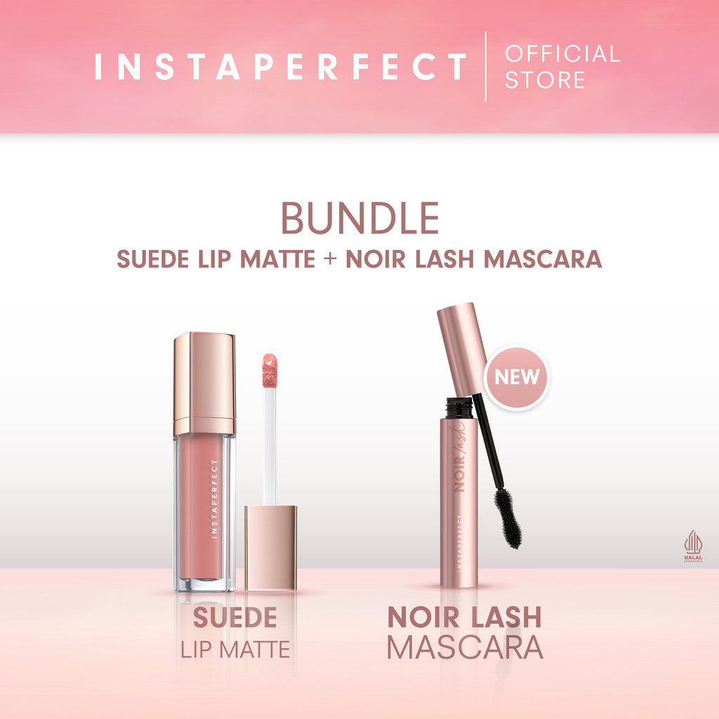 Bundle Instaperfect Suede Lip Matte + Noir Lash Mascara For All Skin