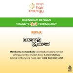 Makarizo Hair Energy VITAGLITZ Hair Keratin Serum ALOE MELON 6 x 1 mL
