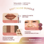 [BUNDLE] WARDAH Paket Autumn Seasonal Colorfit Lip Paint 4.2 g + Exclusive Blush 3 g + Exclusive Eye Shadow 10 g - Makeup