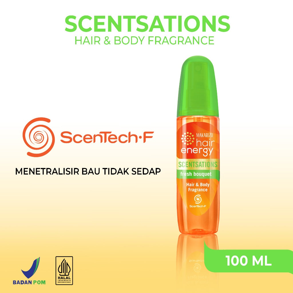 (SPECIAL FREE GIFT)- Bundle Conditioning Shampoo Aloe Melon 170mL & Scentsations Fresh Bouquet 100mL