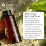 Paket Skincare Bright Routine (2 pcs) - Toner Refining 100ml + Serum Vitamin C