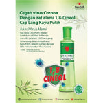 CAP LANG Minyak Kayu Putih Alami Caplang - Cajuput Oil Ukuran Sedang 15 / 30 / 60 ml Murah