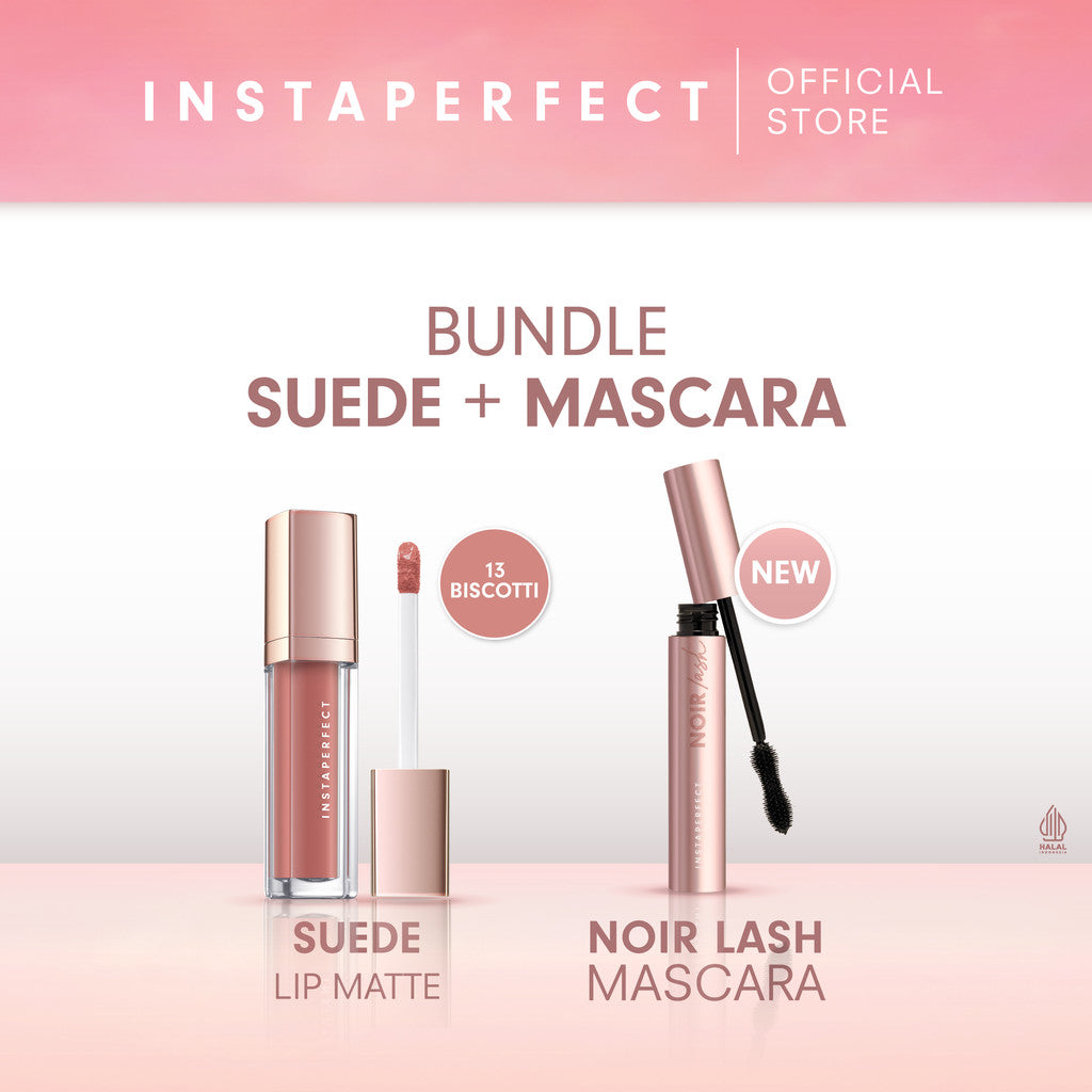 Bundle Instaperfect Suede Lip Matte + Noir Lash Mascara For All Skin