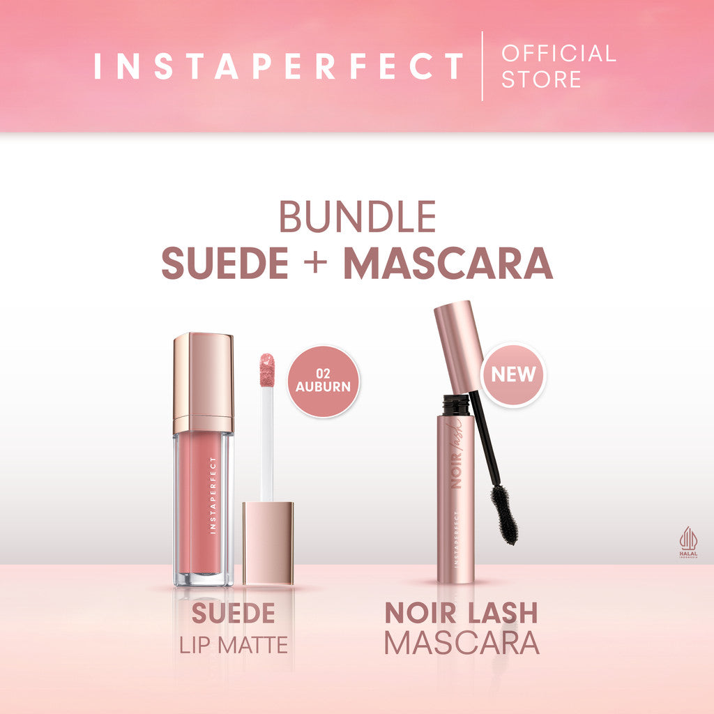 Bundle Instaperfect Suede Lip Matte + Noir Lash Mascara For All Skin