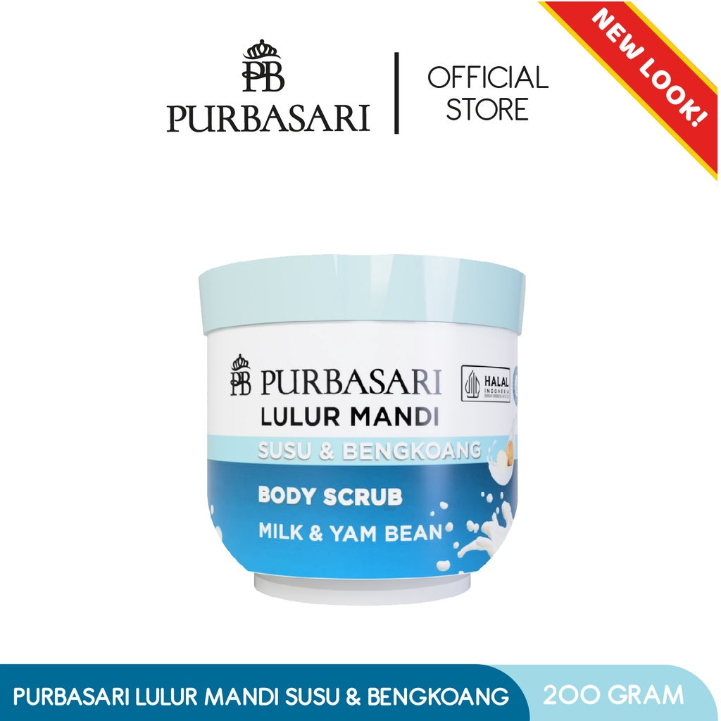 [Bundle Hemat] Purbasari Lulur Mandi Susu Bengkoang 200gr / Lulur Pemutih Whitening Pencerah / Lulur pelembab kulit / Lulur Badan perontok daki / Menyamarkan flek hitam / Melembabkan / Mencerahkan
