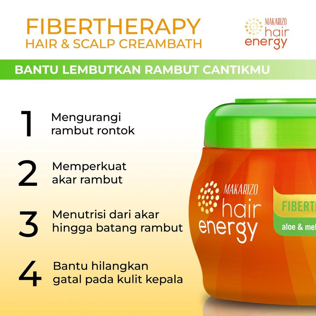 (SPECIAL FREE GIFT) - Bundle Hair & Scalp Creambath Aloe Melon 500 mL & Creambath Ginseng 30 mL