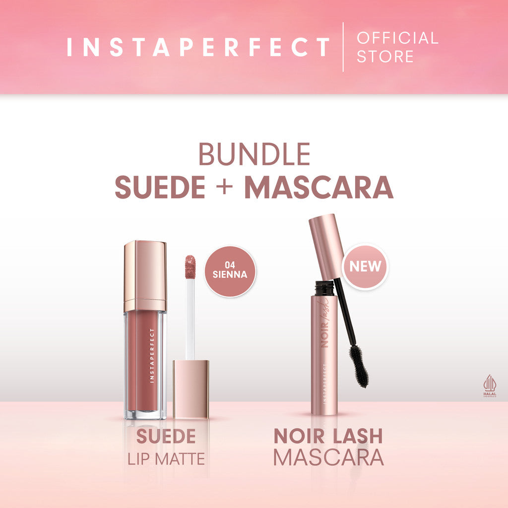 Bundle Instaperfect Suede Lip Matte + Noir Lash Mascara For All Skin