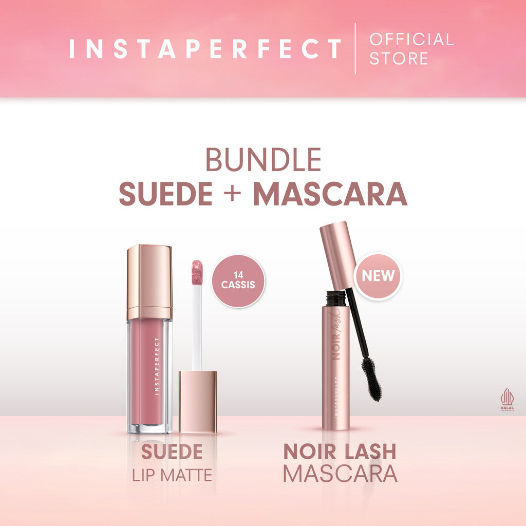 Bundle Instaperfect Suede Lip Matte + Noir Lash Mascara For All Skin