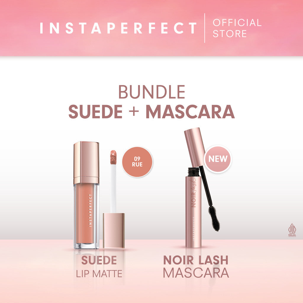 Bundle Instaperfect Suede Lip Matte + Noir Lash Mascara For All Skin