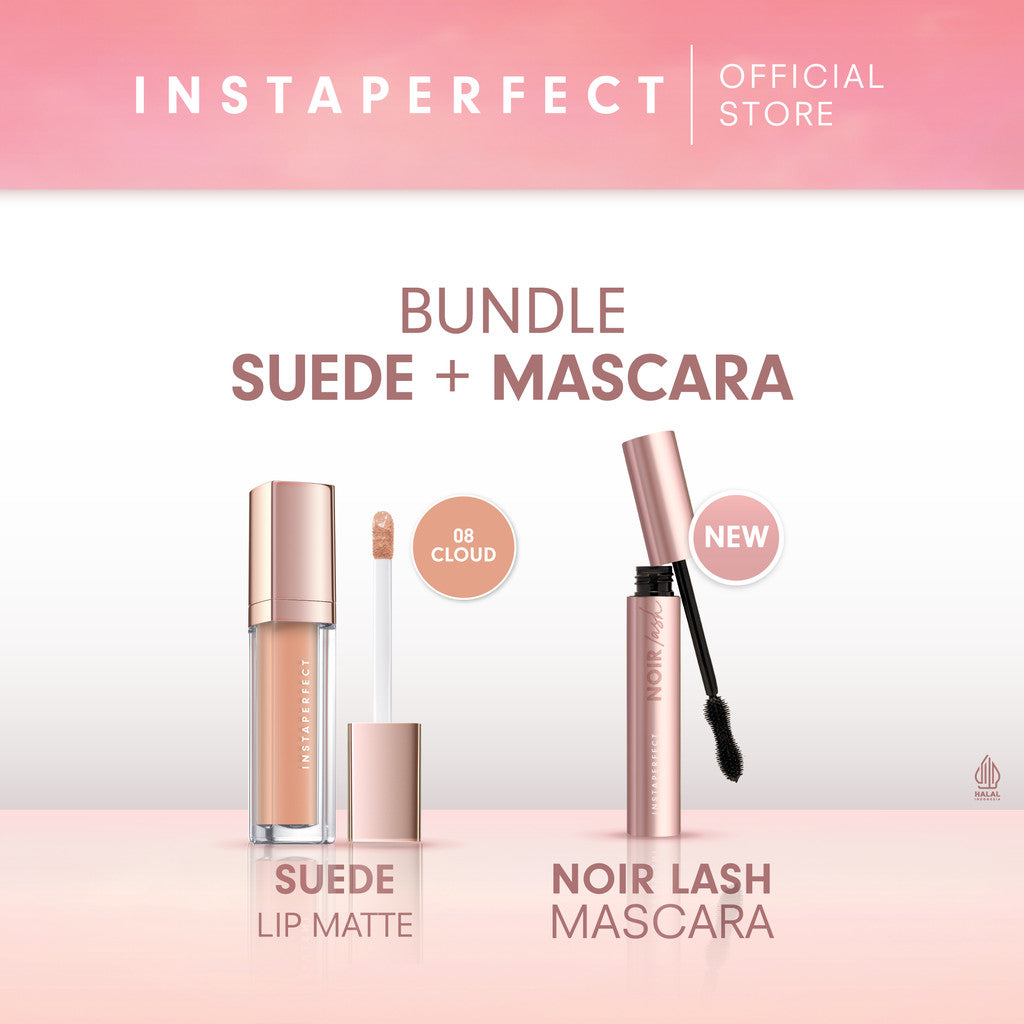 Bundle Instaperfect Suede Lip Matte + Noir Lash Mascara For All Skin