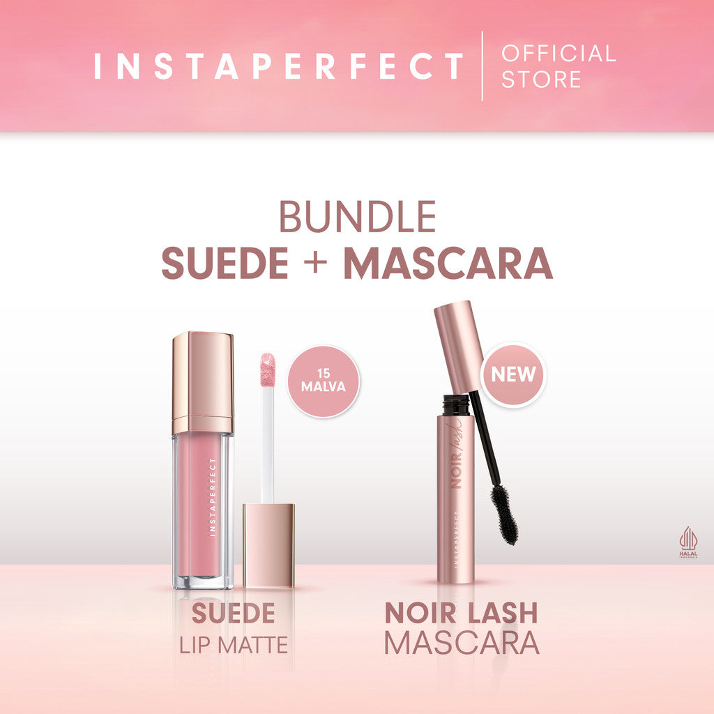 Bundle Instaperfect Suede Lip Matte + Noir Lash Mascara For All Skin