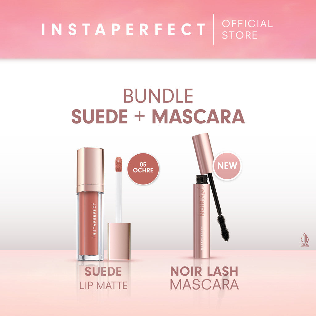 Bundle Instaperfect Suede Lip Matte + Noir Lash Mascara For All Skin