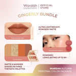 [BUNDLE] WARDAH Paket Autumn Seasonal Colorfit Lip Paint 4.2 g + Exclusive Blush 3 g + Exclusive Eye Shadow 10 g - Makeup