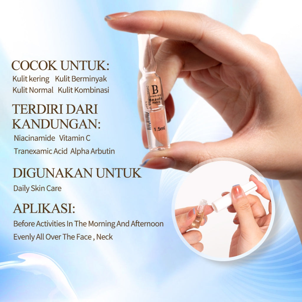 [Louisse's Bundle] PREMIERE BEAUTE Ampoule Serum 4-Box Bundle [BPOM] Whitening Ampoule Serum Skincare 1.5ml*10 Centella Niacinamide Booster Essential [LIVE]