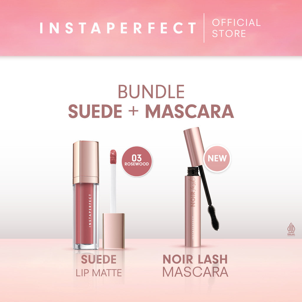 Bundle Instaperfect Suede Lip Matte + Noir Lash Mascara For All Skin