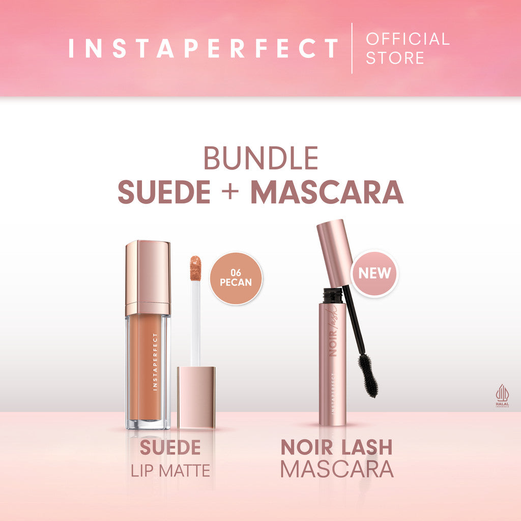 Bundle Instaperfect Suede Lip Matte + Noir Lash Mascara For All Skin