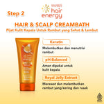 Paket KERATIN Makarizo Hair Energy Rawat Rambut Kering & Rusak - Varian ROYAL JELLY