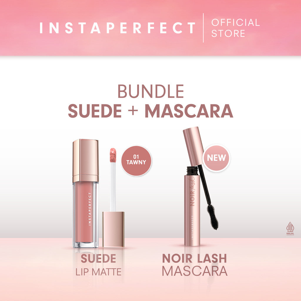 Bundle Instaperfect Suede Lip Matte + Noir Lash Mascara For All Skin