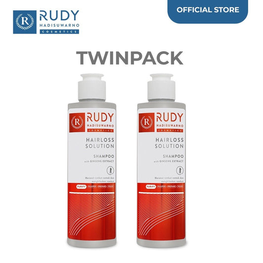 [2 PCS] Rudy Hadisuwarno Cosmetics Hairloss Solution Shampoo 200 ml