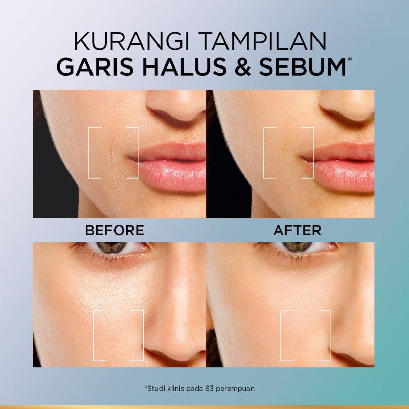 L'oreal Paris Revitalift Hyaluronic Acid 8h Oil Control Gel-Cream - Kulit Terasa Kenyal & Replumping