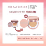 Instaperfect Glam Face & Eye Essentials Bundle (Skincover Air Cushion + Browflash 3-in-1 Brow Perfector)